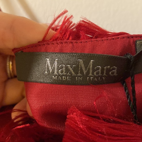 MaxMara dark red top - Picture 2 of 4